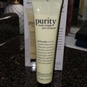 Philosophy: Purity pore extractor mask